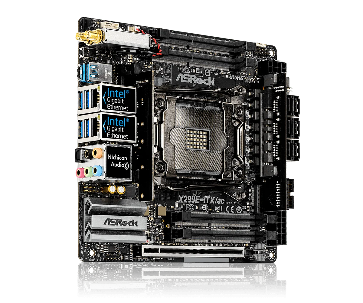 X299e-itx/ac Motherboard - Mini-Itx for Intel Core X-series